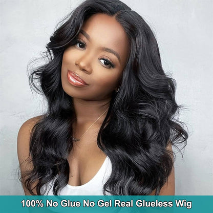 Glueless Ready To Wear Body Wave Lace Front Wig