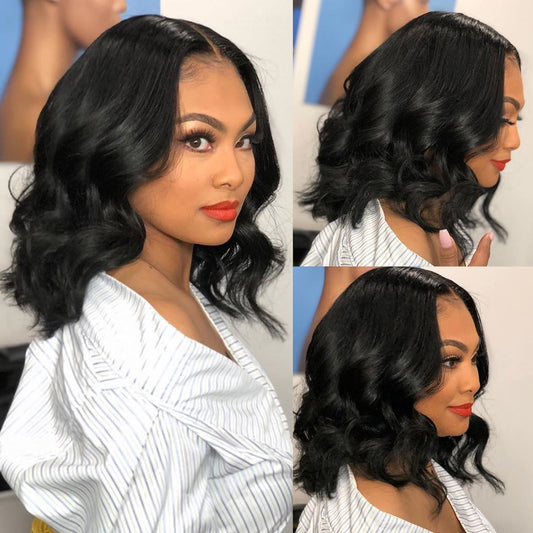 Preplucked Body Wave Natural Silky  Wig