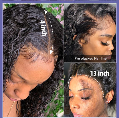 Loose Deep Wave HD Frontal Brazilian Wigs